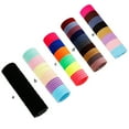 thumbnail image 2 of Sonducket 100 piezas de bandas para el cabello adornos de alta elasticidad decorativos sin enganches soporte de cola de caballo elásticos Bobbles para Accesorio para el cabello colorido 2 Sonducket AP010196-02B, 2 of 6