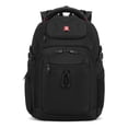 thumbnail image 4 of SWISSGEAR Stride ScanSmart Laptop Backpack, 17" Padded Compartment, Travel & Everyday Use, Black, 4 of 11