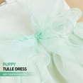thumbnail image 2 of UOSIA Pet Dog Dress Girl Green Puppy Chihuahua Yorkie Tutu Skirt,L,Green, 2 of 6