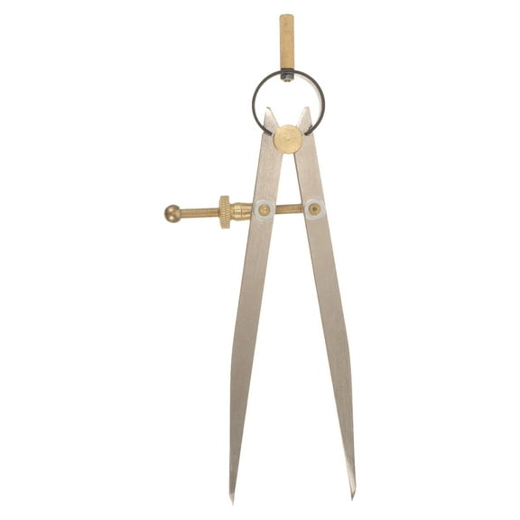 FELTECHELECTR 1Set Drawing Compass Woodworking Silver for Leatherworking Crafting Professionals