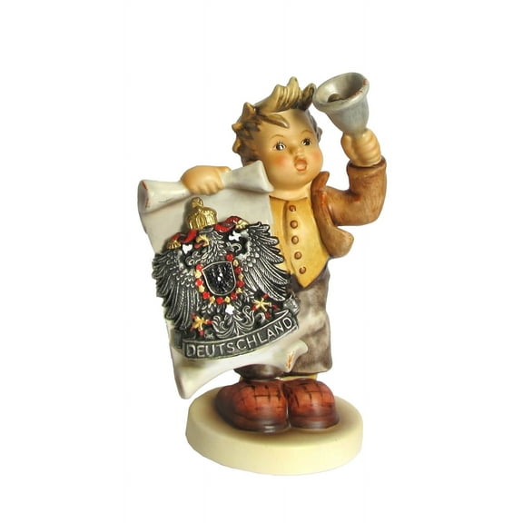 Hummel figurine proclamation w/village or country motive, original MI Hummel Collection, gift-boxed