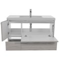 thumbnail image 7 of Nameeks ACF ANS34-Larch Canapa New Space 40" Wall Mounted Single Basin Vanity Set - Larch, 7 of 7