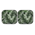 thumbnail image 7 of Kll Tropical Palm Leaves1 Windshield Sun Shade 2-Piece Foldable Car Front Window Sunshade For Most Sedans Suv Truck - Auto Sun Blocker Visor Protector Blocks Max Uv Rays - Small, 7 of 7