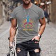 thumbnail image 2 of Camisa de Manga Larga Del Cuello Redondo Del Verano Del Carnaval Impresa de los Hombres, Suéter de Moda de Poliéster para el Uso Casual, Diario Y de Invierno, 2 of 3