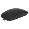 thumbnail image 1 of Office Light Mouse, 3 Level DPI Regulation  Transmission Technology Colorful Lights 2.4GHz Charging Mouse  for Office Learning Black,Silver, 1 of 7