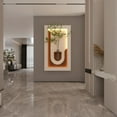 thumbnail image 2 of S-HOME 3D LED Sandstone Wall Decor With Green Plants and DIY Glass Vase , Adjustable Lighting, Versatile Home Decor for Living Room, 2 of 12