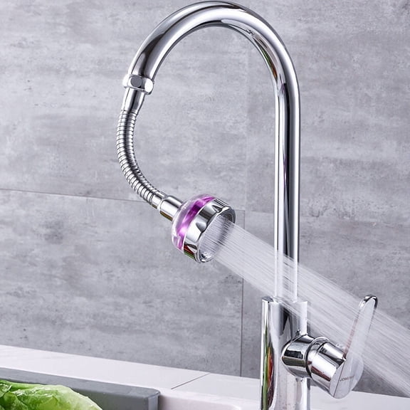 Sink Faucet Sprayer Attachment 360 Rotatable Faucet Head Booster for Kitchen