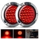 thumbnail image 1 of Luz trasera para remolque Nilight, redonda, 24 LED, roja, 2 unidades, impermeable, 1 of 7