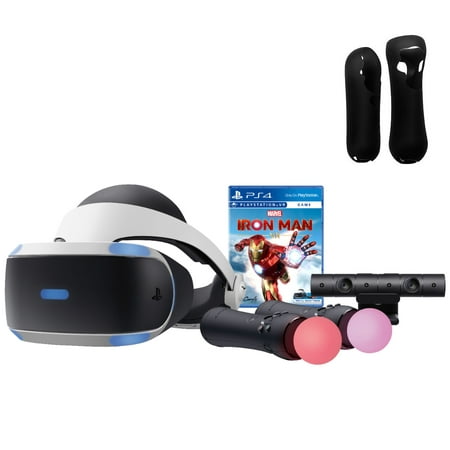 PlayStation VR Marvel's Iron Man Bundle and Silicone Case