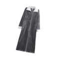 thumbnail image 4 of Abbracc Wearable Blanket Sweatshirt Homewear Winter Loungewear Zipper Lounger Robe Men, 4 of 9
