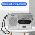 thumbnail image 3 of BC-R21 AM FM Radio Emergency Battery Operated Portable Radio Big Speaker Large Tuning Wheel For Elder Walking Home, 3 of 9