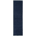 thumbnail image 6 of SAFAVIEH Primo Mason Solid Plush Shag Area Rug, Navy, 6'7" x 6'7" Square, 6 of 11