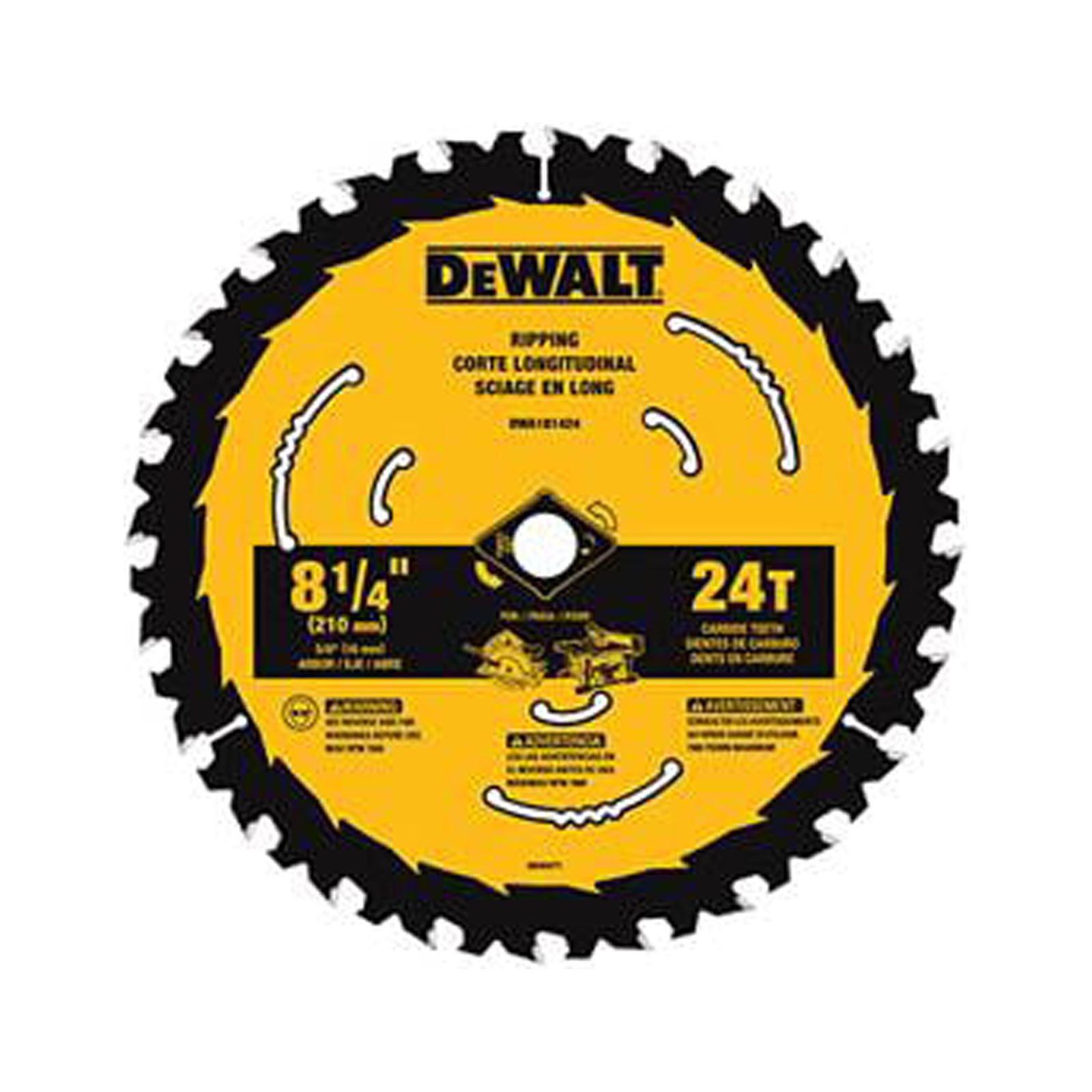 Diablo D0756NA 7-1/4" Circular Saw Blade – 56-Tooth, Thick Aluminum Cutting
