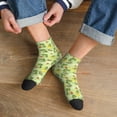 thumbnail image 3 of Pofeuu Cute Dinosaurs Cartoon Print 30cm Socks, Adult Running Hiking Socks for Youth and Adult, 3 of 7