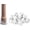 White, variant on Chair Leg Tips Caps Non-Slip Rubber Leg Tips 1-1/2” Inner Diameter Chair Leg Floor Protectors Round White, 4 Pack (Fit Round Diameter 38-39mm)