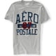thumbnail image 1 of Aeropostale - Camiseta gráfica para hombre Aero No. 87, gris, extragrande, 1 of 1