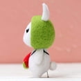 thumbnail image 4 of 2 Set Needle Felting Kit for Beginners Cute Animal Wool Felting Kit with Needle Felting Tool Key Chain Complete Needle Felting Starter Kit, 4 of 8