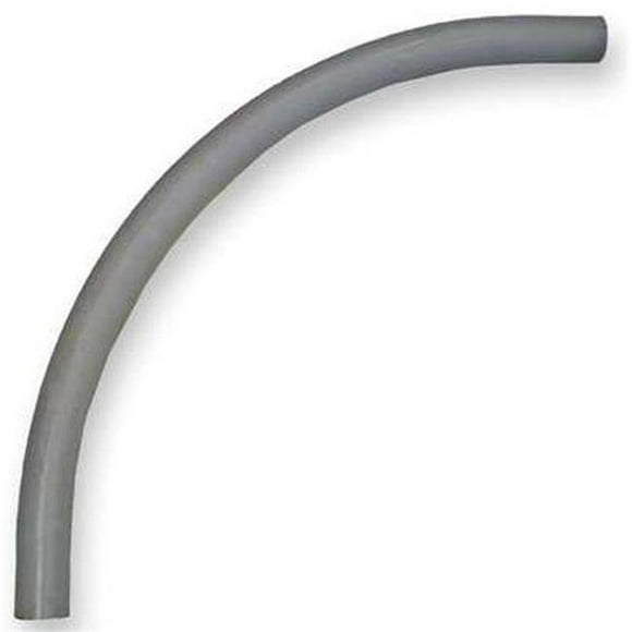 Kraloy Raccords 40STD1090 233408 SCH40 Standard Rondes 90 Degrés Coude de Conduit - 1 Po.