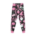 thumbnail image 6 of CAICJ98 Halloween Pajamas Girls Pumpkin Ghost Pajamas for Toddler Boys Soft Cotton Sleepwear Pjs Sets Kids 2 Piece Long Sleeve Jammies (7-8 Years,Hot Pink), 6 of 9