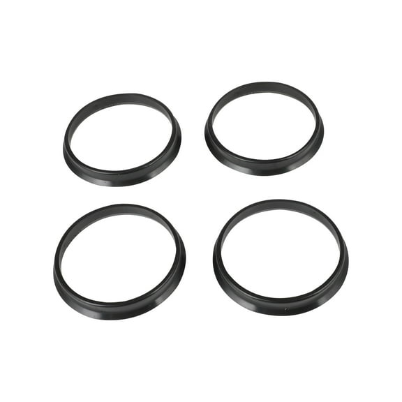 cciyu Wheel Hub Centric Rings Ring PACK OF 4 72.6mm to 67.1mm 72.6 OD 67.1 ID black Plastic Hubrings