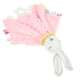 thumbnail image 2 of 1 pieza Mantas de seguridad de conejo de peluche Manta sensorial relajante para bebés Juguete apaciguador, 2 of 6