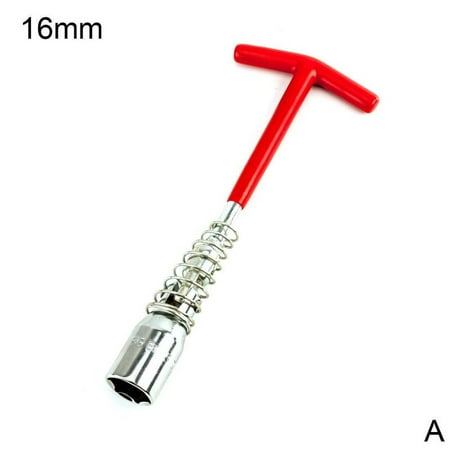 

16mm/21mm Car T Type Spark Plug Wrench Spark Plug Removal Tool Turn Repair Tool K2V3