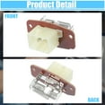 thumbnail image 6 of Unique Bargains HVAC Blower Motor Resistor AC Blower Control Module Fit for Ford F-250 F-350 Super Duty 1999-2007, 6 of 6