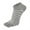 C-Grey845, variant on Toe Socks For Women 5 Pairs Five Finger Striped Breathable Crew Socks Low Cut Sports Sock