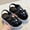 Black, variant on LJEFF Toddler Girls Flower Sandals, Non-Slip Cute Breathable Lightweight Comfy Open-Toe Summer Shoes for Girls Beige Size 12.5