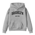 thumbnail image 5 of Vividxx Hoodies For Girls Casual Letter Print Long Sleeve Hoodies Cute Oversized Pocket Hooded Sweatshirt Fashion Clothes 8-9 Years, 5 of 5
