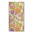 thumbnail image 2 of XYZCANDO Retro Floral Print with Swirl Accents Beach Towel Car Seat Covers, Lightweight Seat Towel Cover Washable Non-Slip for Cars Van, 2 of 11