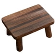 thumbnail image 2 of 1Set Wood Storage Stool Aesthetically Pleasing Step Stool 14.2x10.2x7.1in For Elderly Use, 2 of 8