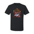 thumbnail image 2 of Vintage Driven By The Spirit Christian Verse Inspirational/Christian Men's Graphic T-Shirt, Black, Small, 2 of 3