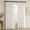 Beige White-40"W x 100"L (Pack of 2), variant on Oatmeal Pinch Pleated Curtains, 40"W x 84"L (Pack of 2), Linen Blend Window Treatments