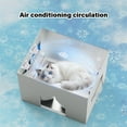 thumbnail image 6 of AOOOWER Weatherproofs Cats Cooling House,Insulated Air Conditioned Cats Dog Houses, 6 of 9