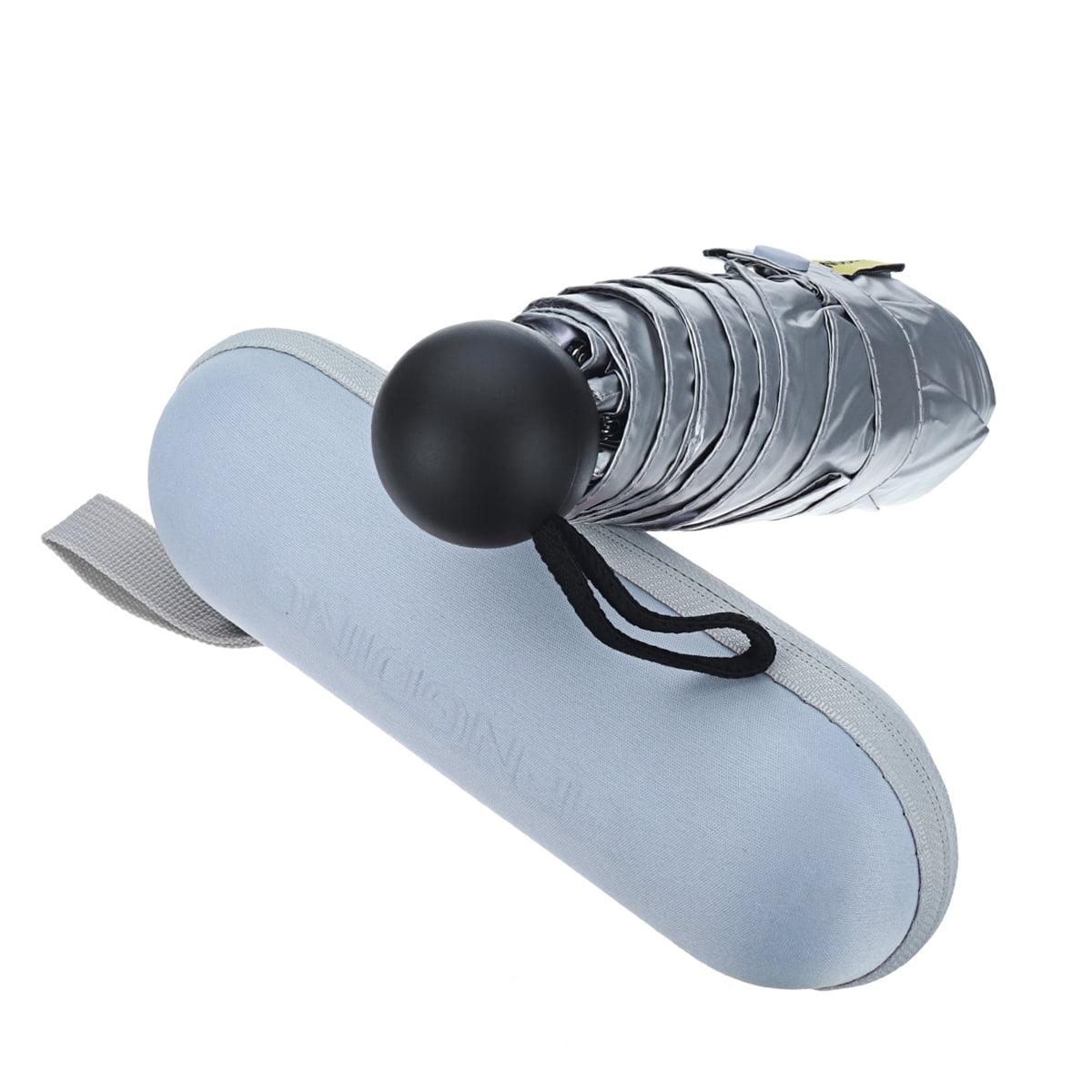 18cm Mini Capsule Umbrella AntiUV Protection Windproof Folding Rain