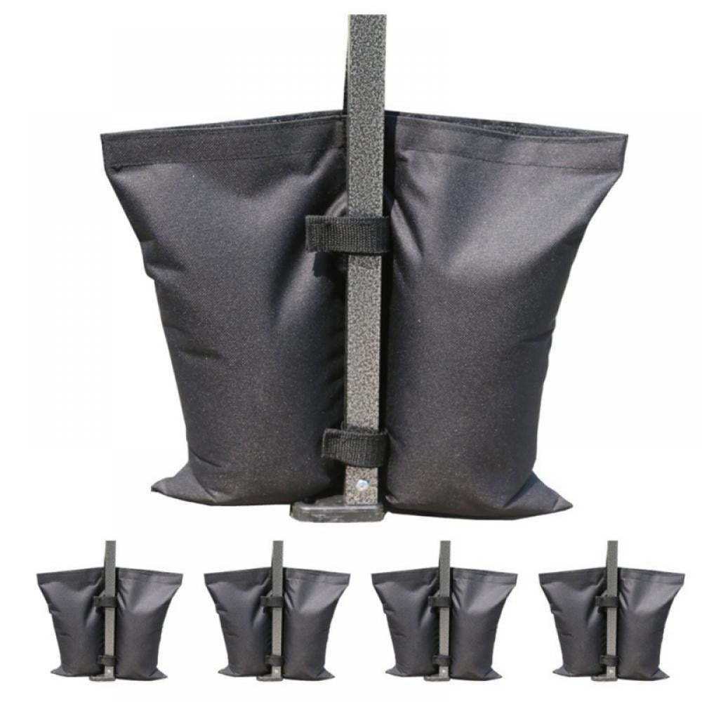 Canopy Weight Bags for Pop up Tent, Leg Weights Sand Bags for Instant Outdoor Sun Shelter Canopy Legs, Heavy Duty Stability Sandbag Weighted Feet Bag