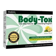 Healistic Planet Body-Tox One-Step Natural Cleansing Program - Lemon Twist, 180g, 15 Packets