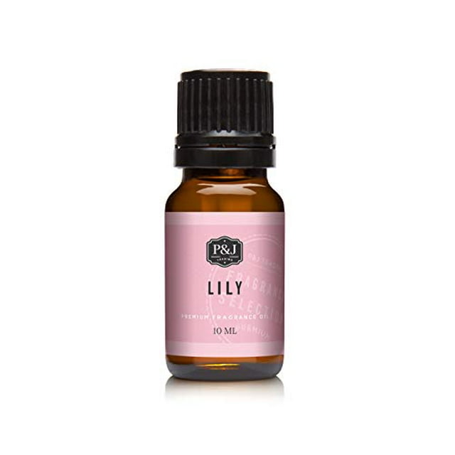 P&J Trading Huile Parfumée au Lys - Huile Parfumée de Qualité Supérieure - 10 ml
