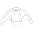 thumbnail image 2 of European Style Lampshade Frame Self-making Diy Lampshade Rack Material Sturdy Iron Lampshade Bracket, 2 of 8