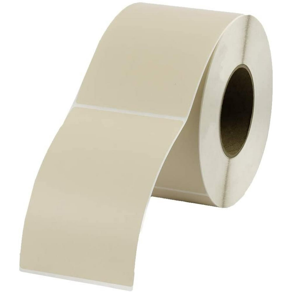 AMZ Supply 4000 Pack of Thermal Transfer Brown Labels 4" x 6" Thermal