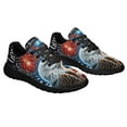 thumbnail image 6 of Patriotic Eagle God Bless America Shoes Sneakers Black Size 5, 6 of 7