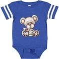 thumbnail image 3 of Inktastic Teddy Bear with Cookie Boys Baby Bodysuit, 3 of 5