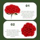 thumbnail image 5 of GOOHOCHY Ramo de flores artificiales para cementerio, flores de seda conmemorativas para tumbas, flores artificiales, 5 of 8
