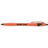 Hub Pen 323ORA-BLK Javalina Tropical Orange Pen - Black Ink - Pack of 250