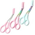 thumbnail image 3 of Xihbxyly Tijeras para Cejas, Juego de Tijeras de Precisión, Diseño Ergonómico con Peine, Cortador Duradero de Acero Inoxidable, Perfilador de Cejas, Esencial para Rutinas de Belleza, Regalo Perfecto., 3 of 7