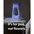 thumbnail image 4 of Boom Home Medical Loona Premium Female Urinal - Quiet, No Splash Design for Women - Ideal for Bedside, Travel, and Outdoor Use - Loona Blue, 4 of 8