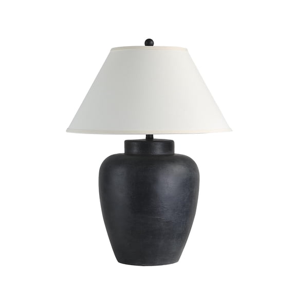 Everren Arancia 29.5" Height Table Lamp, Black