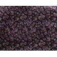 thumbnail image 4 of oneOone Georgette Viscose Dark Brown Fabric Florals Quilting Supplies Print Sewing Fabric By The Yard 42 Inch Wide, 4 of 4