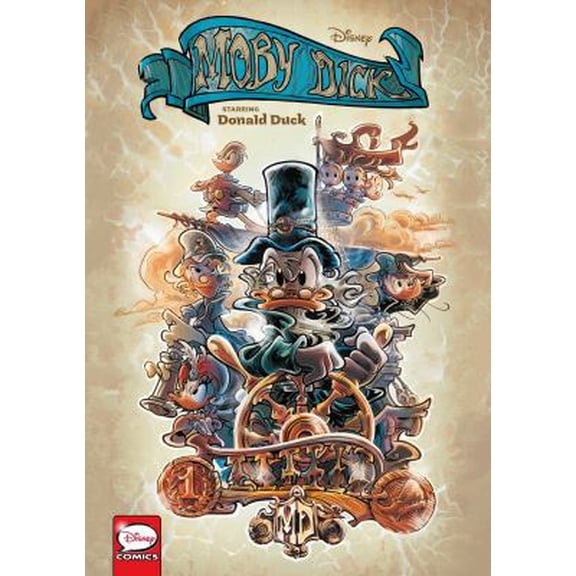 Pre-Owned Disney Moby Dick, Starring Donald Duck (Graphic Novel) (Paperback) 150671157X 9781506711577